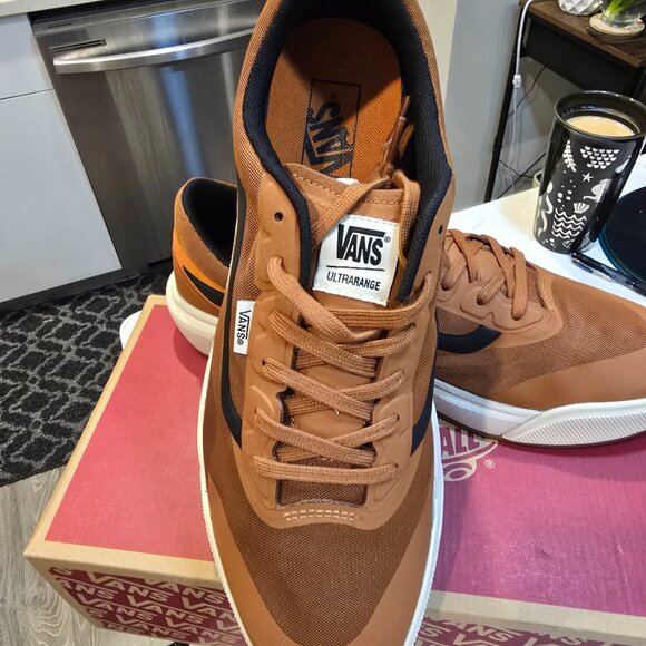 VANS MTE ULTRARANGE 2.0 RW SNEAKERS SHOES MENS SZ 13 BROWN / ORANGE VN000D60BRO - Picture 2 of 11